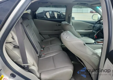 2010 Lexus Rx 350 из США, поврежденный, VIN 2T2ZK1BA0AC028459